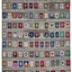 Handwoven Turkish Recycled Boho Rug 272 cm x 340 cm