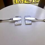 2 Lalique knife holders