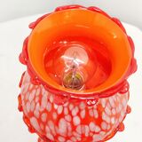 Murano glass table lamp. Italy, 1980