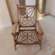 Free span vintage armchair