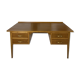 Bureau en chêne bi face années 50