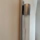 Modernist wall lamp vintage chromed metal France 1930