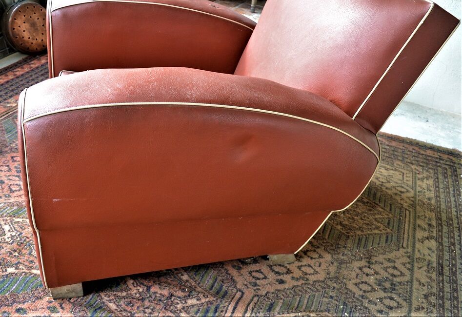 Moustache club armchair