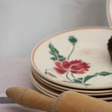 Lot de 6 assiettes à dessert en céramique