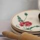Set of 6 ceramic dessert plates
