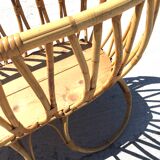 Vintage Wicker crib