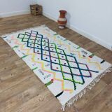 Handmade Moroccan Berber rug 222 x 128 cm