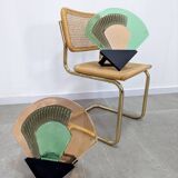 Pair of Vetri Murano Glass Wall Sconces, Italy, 1980s