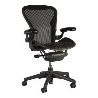 Black Herman Miller Original Chadwick And Stumpf Aeron B Office Chair