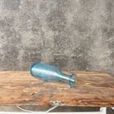 Glass cyan vase