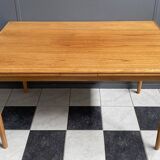 Oak dining table 1960s