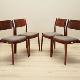 Set of four chairs, Danish design, 1970s, production: Denmark
