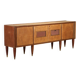 Buffet en loupe de bois des années 1950