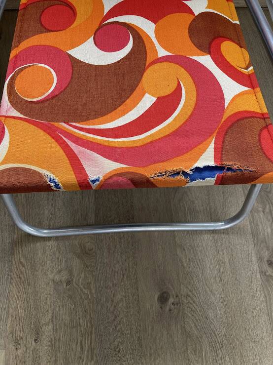 Antique folding camping chairs, 1970s