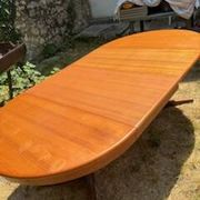Tabke bauman ronde extensible 10/12 personnes