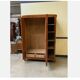 Antique - wardrobe, linen cupboard, inlays -