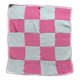 Plaid crochet ,couverture vintage 80X90cm