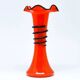 Tango vase, Art Deco, glass, Kralik, Czechoslovakia, 1930s