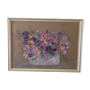 Nature morte au pastel