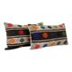 Set of 2 vintage kilim cushion covers 30x61 cm
