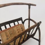 Rattan review holder