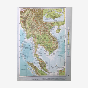 Map Old Southeast Asia