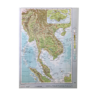 Map Old Southeast Asia