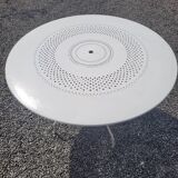 Iron garden table, 117cms in diameter