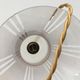 Art Deco hanging lamp in frosted glass
