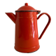 Enamelled sheet metal coffee maker, 1960