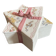 star bonbonnière Sarreguemines U&C – Louis XV model – ribbon trompe-l'œil