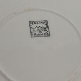 12 old Salins flat plates