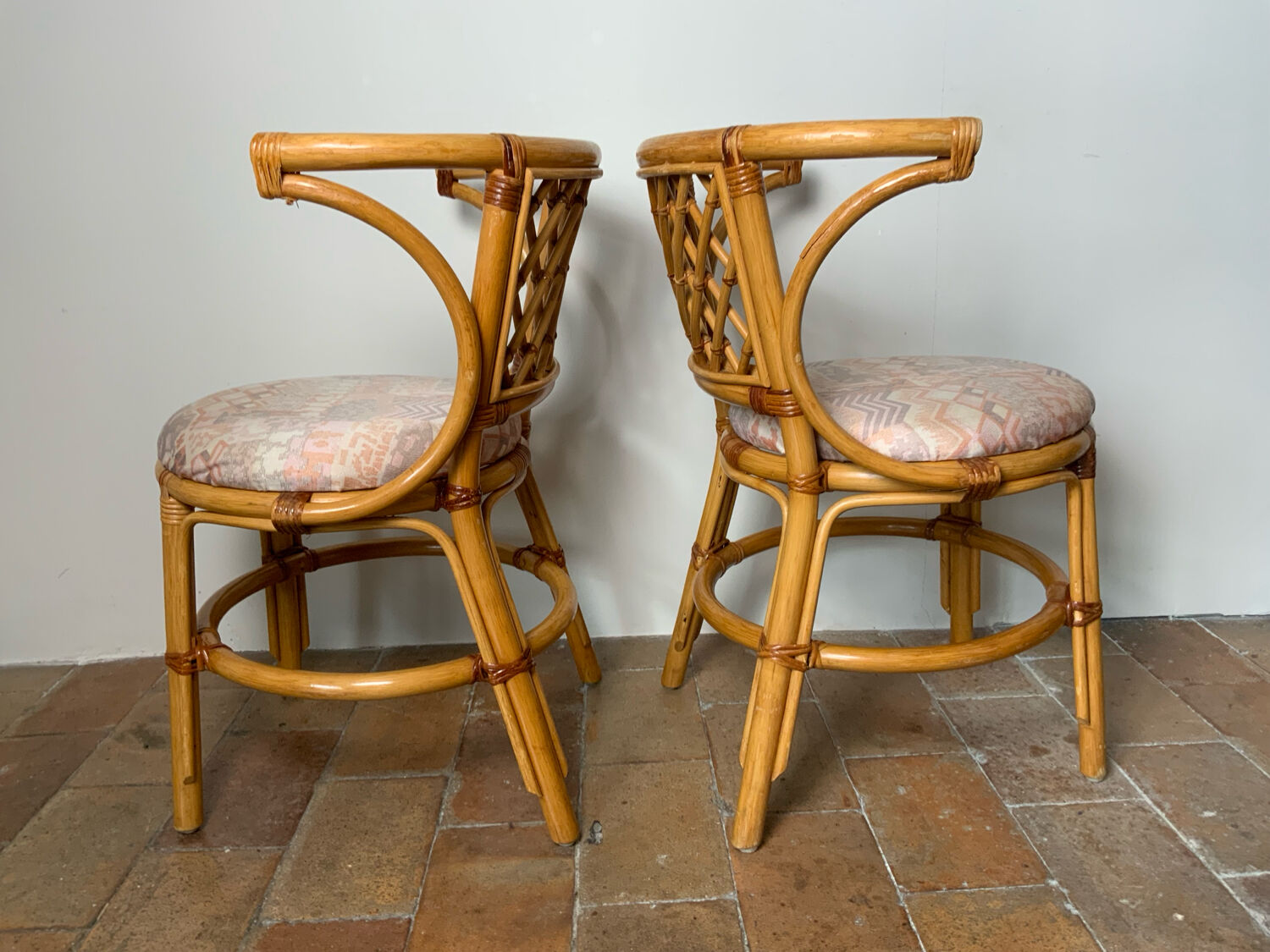 Rattan table and chairs set