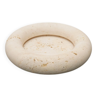 Bol Voltero in travertine by Pier Alessandro Giusti and Egidio Di Rosa for Up & Up, 1970s.