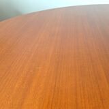 Scandinavian teak round table