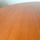 Table ronde teck scandinave