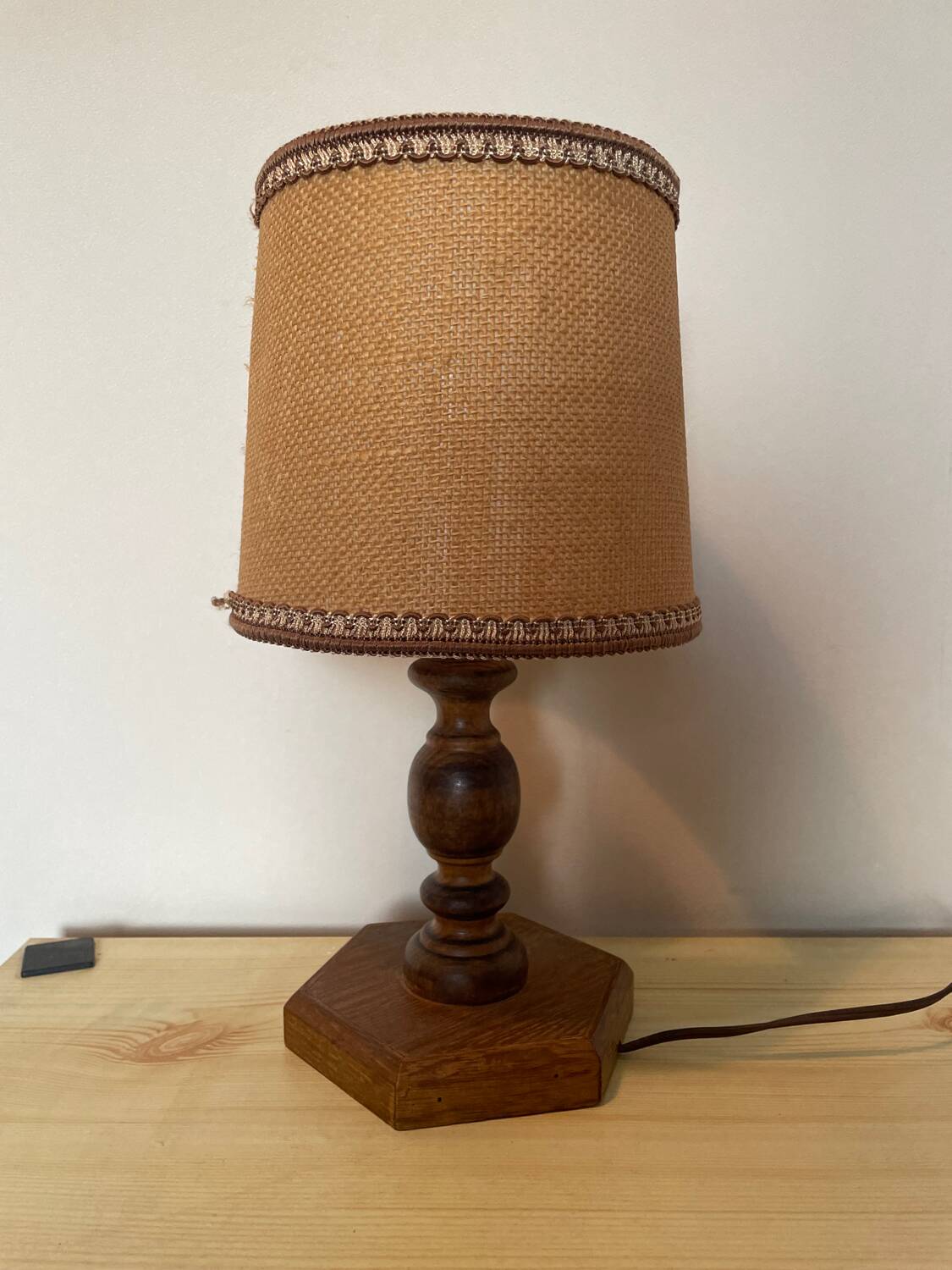 Wooden lamp