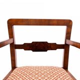 Pair of Art Deco armchairs from the 1940s, Poland.