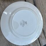 5 Longwy Rouennais plates