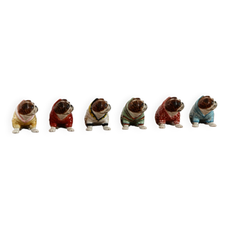 Set of 6 English boxers
