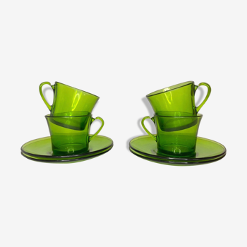 Set of 4 cups DURALEX