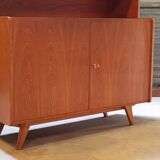 Biblitheque pieds compas U 450 par Jiri Jiroutek pour Interier Praha 1960