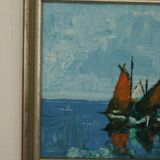 « Bateaux en mer » de Carl Carlsson