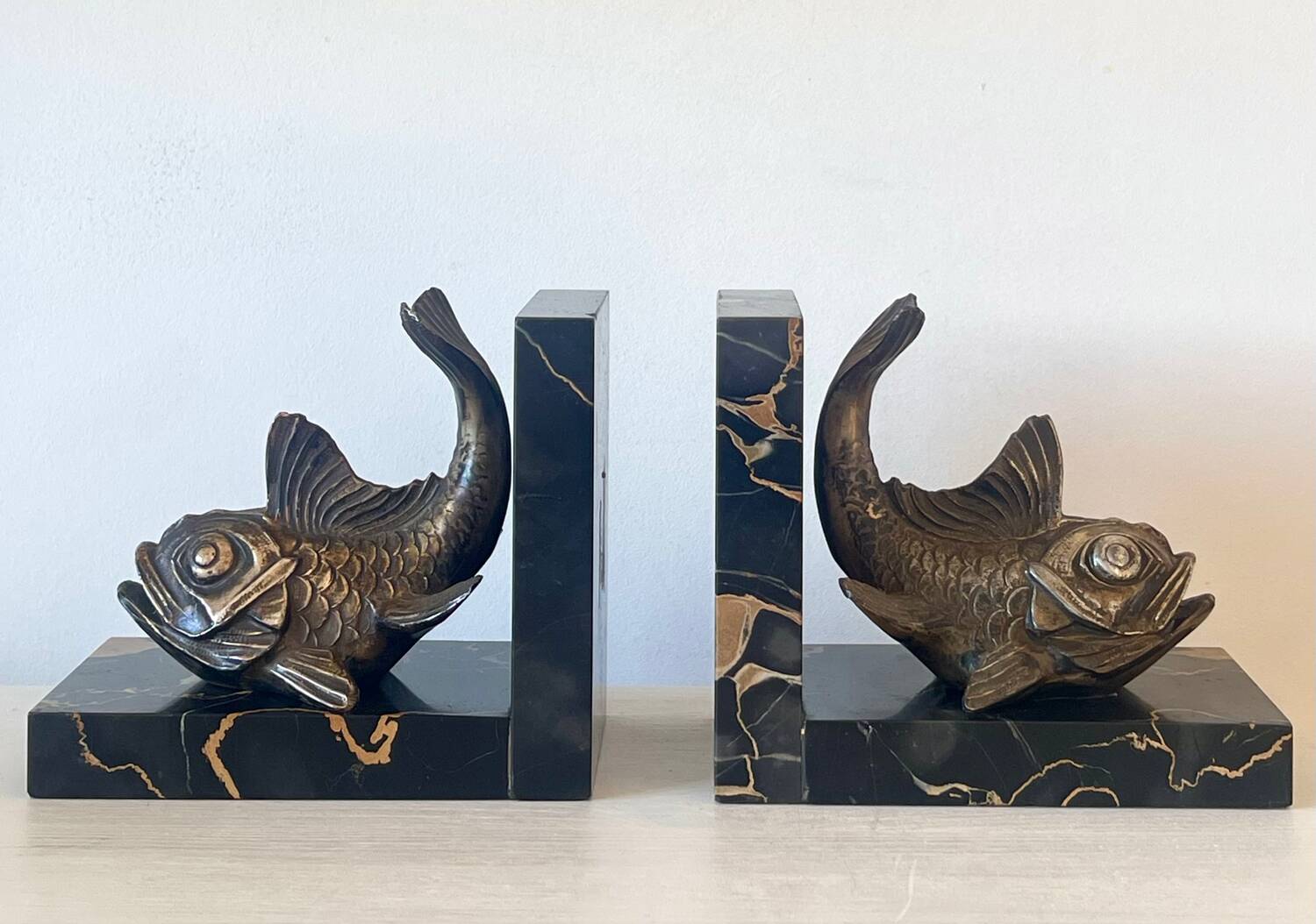 Art Deco bookends.