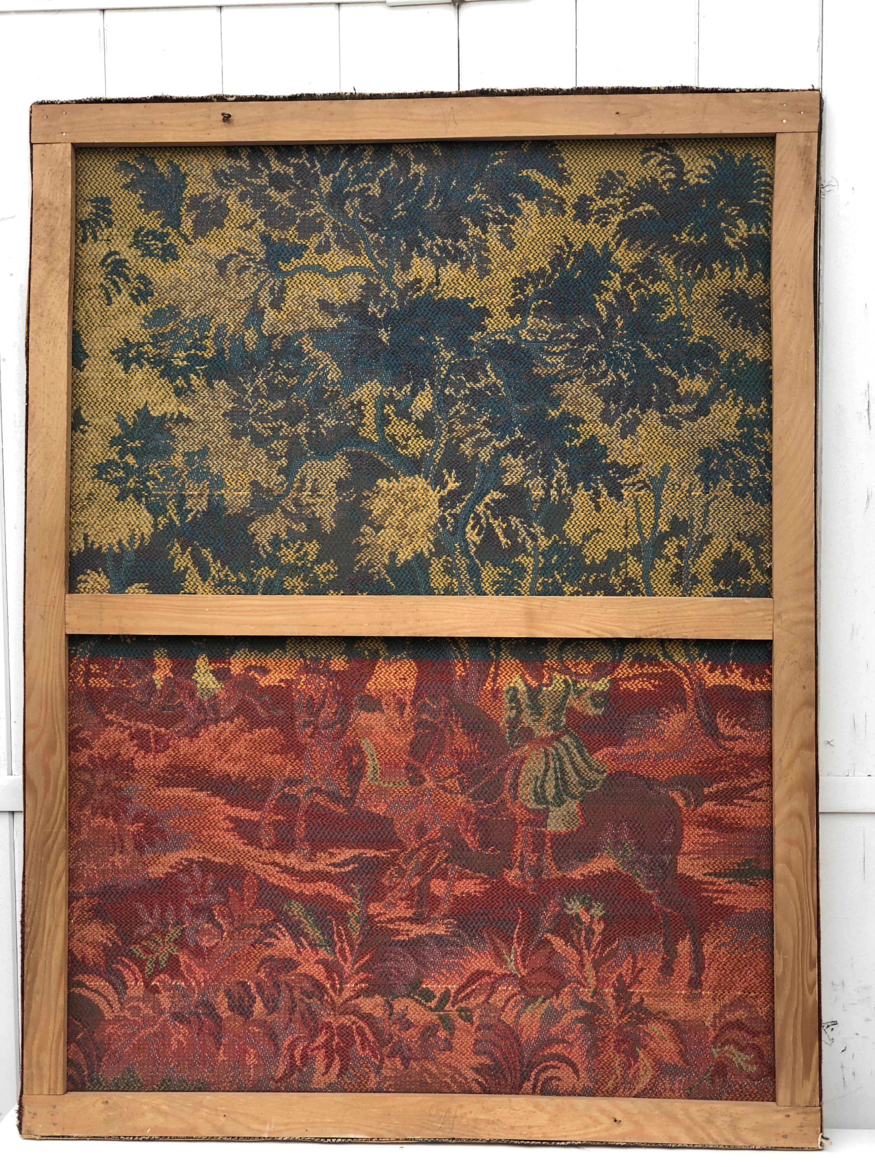 Tapestry hunting scene