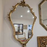 Large gilded baroque mirror
