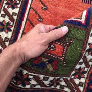 Turkish Prayer Rug vegetable dye 175x115cm