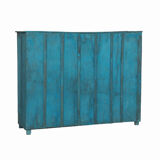 Sideboard cupboard patina old teak india 187x54x153cm
