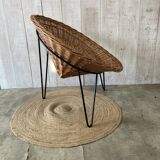 Vintage basket chair