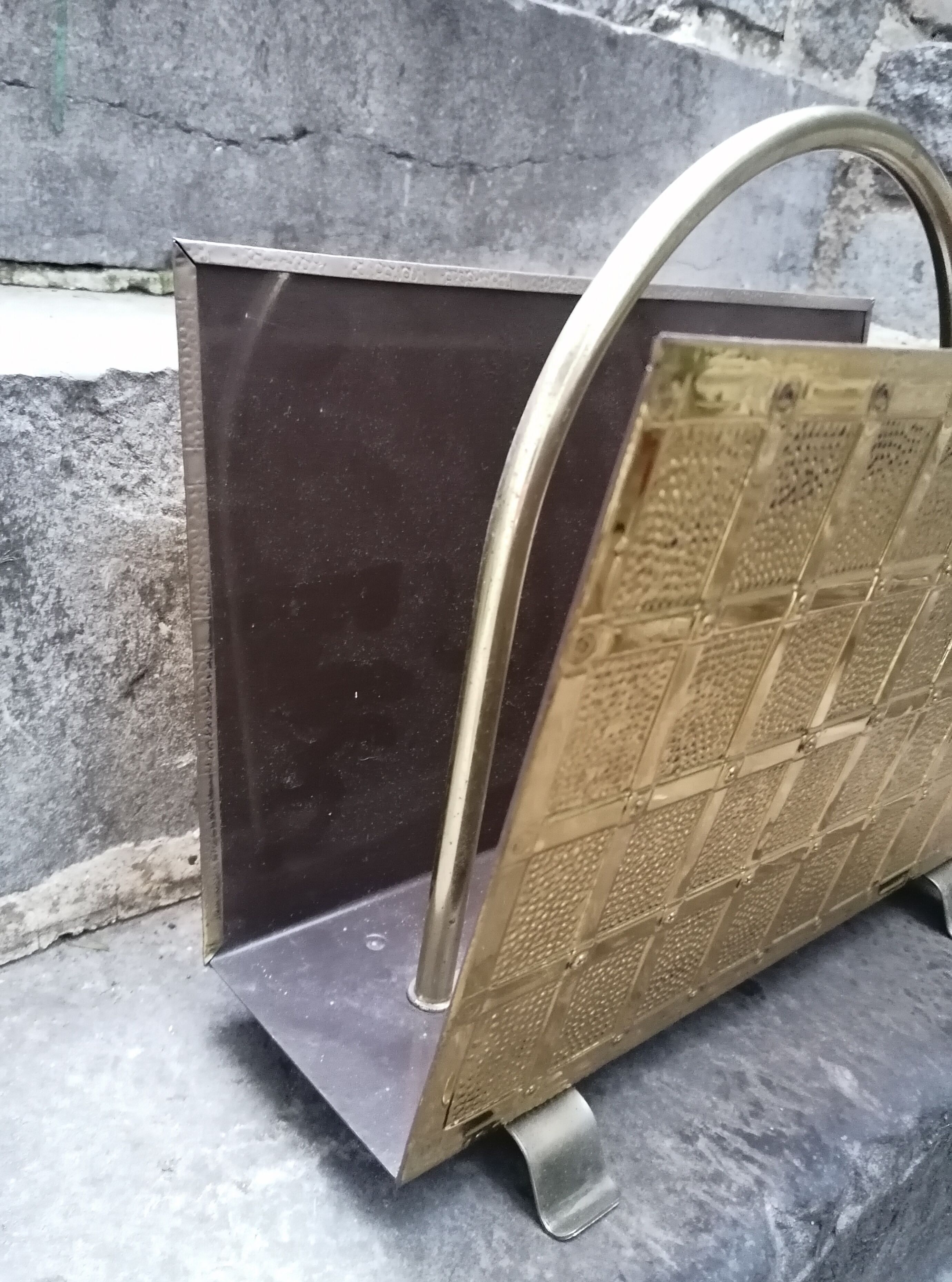 Vintage magazine door